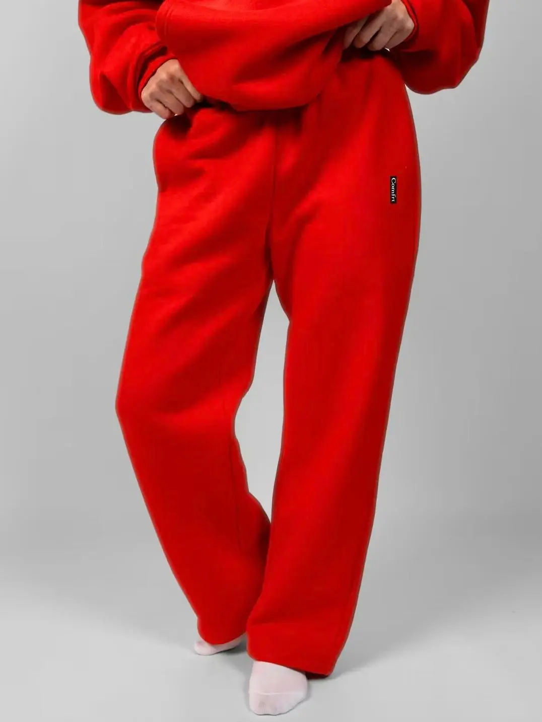Comfrt | Love Sweatpants | Limited Edition Embroidered Heart Straight Leg Sweatpants Comfrt | Love Sweatpants | Limited Edition Embroidered Heart Straight Leg Sweatpants
