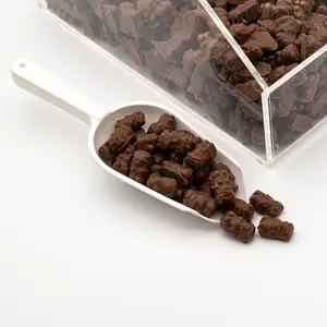 Dark Chocolate Covered Gummy Bears - Sweet and Soft Gummy Candy Covered in Rich Dark Chocolate - 4 oz & 8 oz & 1 lb Chocolate Bag Snack Bonbon