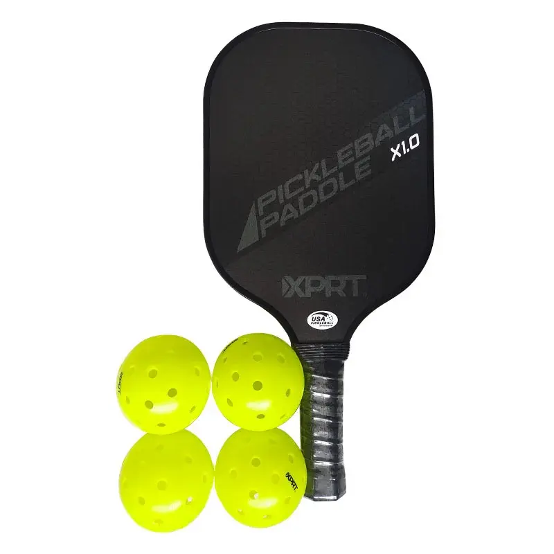 Wholesale Professional Fiberglass Custom Pickleball Paddles Balls Set for Fitness Training