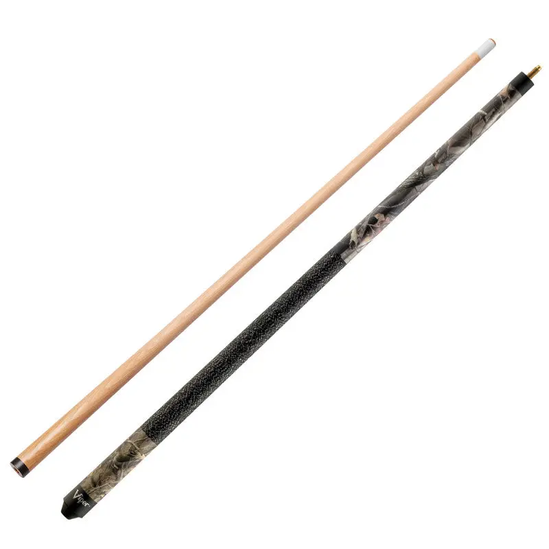 Realtree Camouflage Billiard Cue Sticks, Maple Hardwood Pool Cue with Euro Taper, Le Pro Leather Tip & Durable ABS Joints