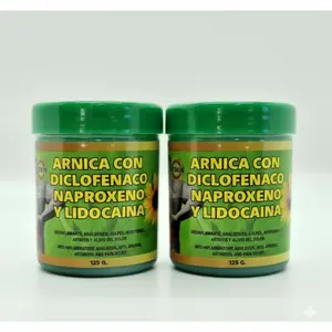 2 Bundle-Arnica Formula Mejor Pomada muscular 125g - Arnica Deep Tissue Massage Balm/ Complete Body Care* Includes two packages 250g total