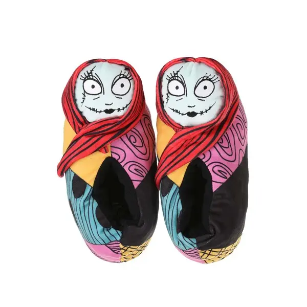 Nightmare Before Christmas Sally Slippers, Halloween, Footwear