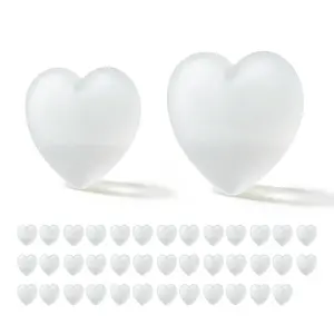 Unisex Plain Heart-Shaped Silicone Glasses Grips, Ear Clip Ear Hook Bracket Insert for Sports Sunglasses & Eyeglasses