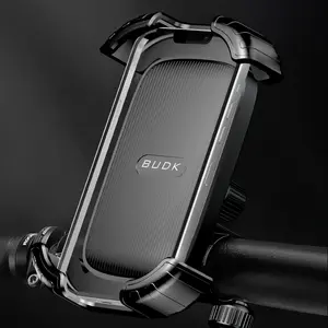 Bike Phone Holder, [Super Easy Install] Ultra Stable Motorcycle Phone Mount, Bicycle Handlebar Holder Mount for Adults Kids, Bike Bicycle Ebike Gear Accessories, for iPhone Samsung Google Pixel