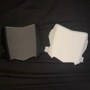 Moto style front plate