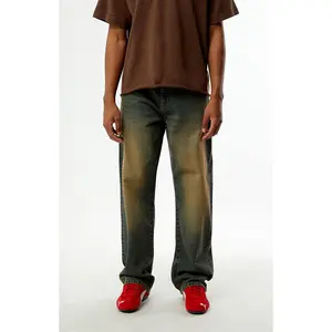 Pacsun Men's Dylan Baggy Jeans Dark Blue Tint