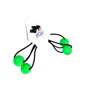 Brown Girls Hair® *NEW* NEON Bling Ponytail Holders
