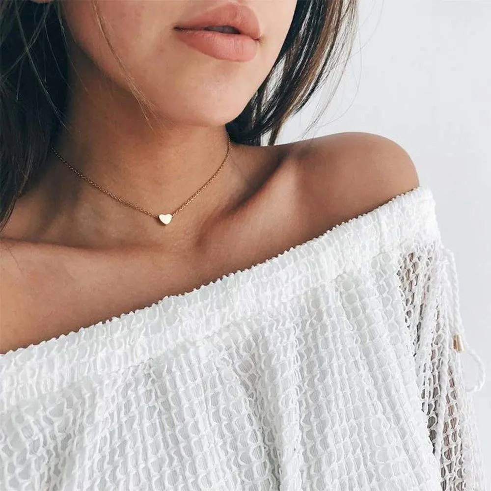 Aphrodite- Heart Shaped Pendant Necklace