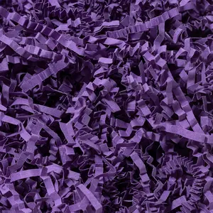 1 LB Crinkle Cut Paper Shred  Crinkle Shredded Paper for  Baskets -  Box Bag Filler - Confetti Stuffing for Birthday, Holiday Present Packaging Wrapping