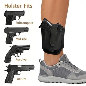 Heavy Duty Neoprene Ankle Wrap for Concealed Carry - Quick-Draw Non-Slip Sports Leg Holster, Breathable Fabric Covert Gear for Outdoor Essentials