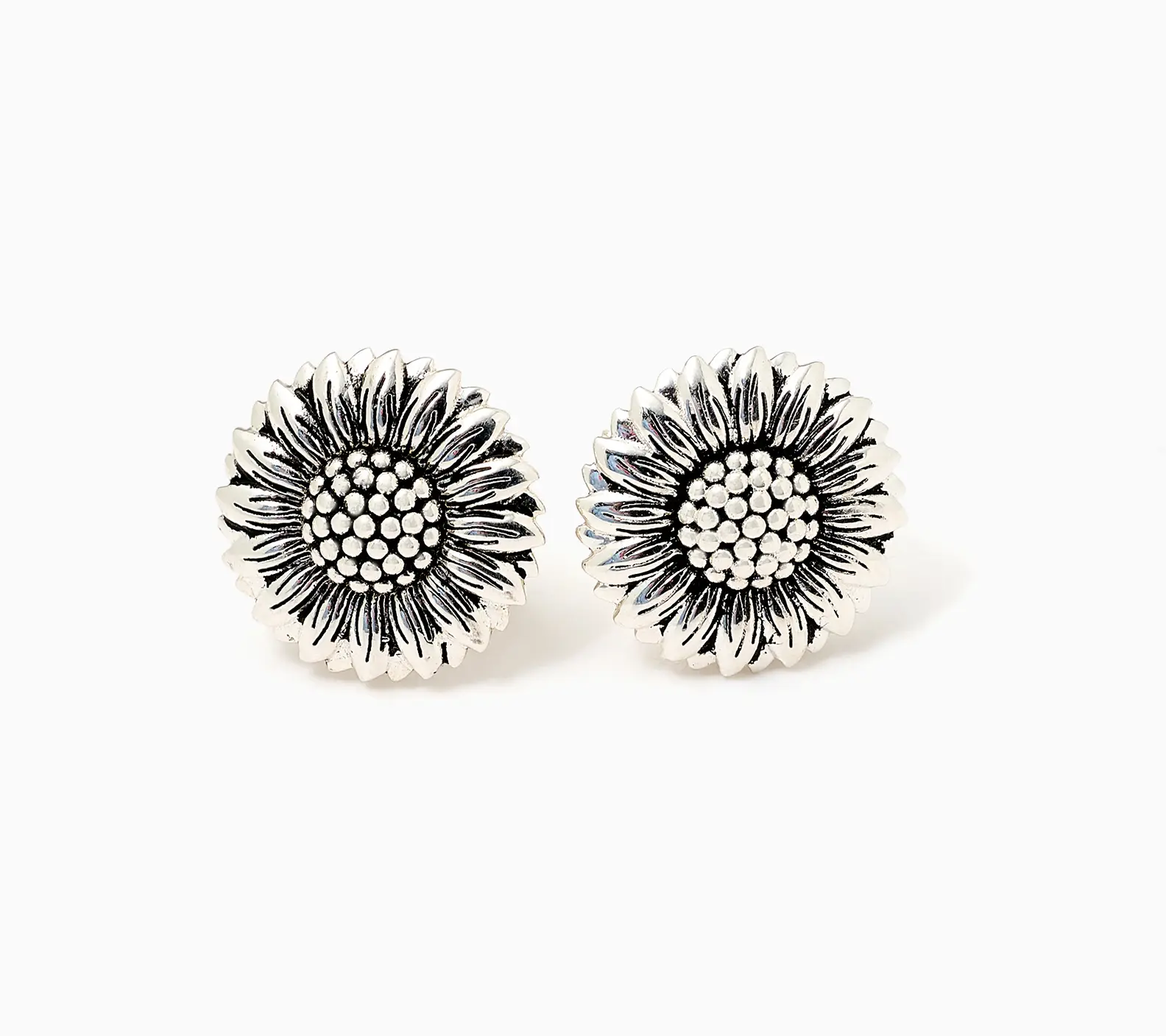 Christian James by Scott Grimes Sterling Silver Hello Sunshine Stud Earrings