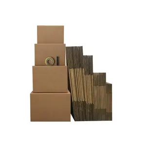 UBMOVE Moving Kit Economy Pack with Moving Boxes & Essential Packing Supplies for 1 to 10 Rooms