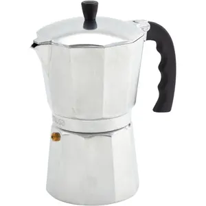 IMUSA USA B120-42V Aluminum Espresso Stovetop Coffeemaker 3-Cup, Silver (Pack of 1) Imusa USA nespresso machine