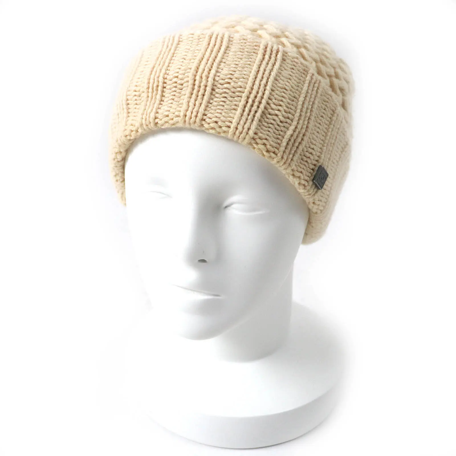 Pre-owned CHANEL Others Small Leather Goods Cashmere COCO Mark Knit Hat Women