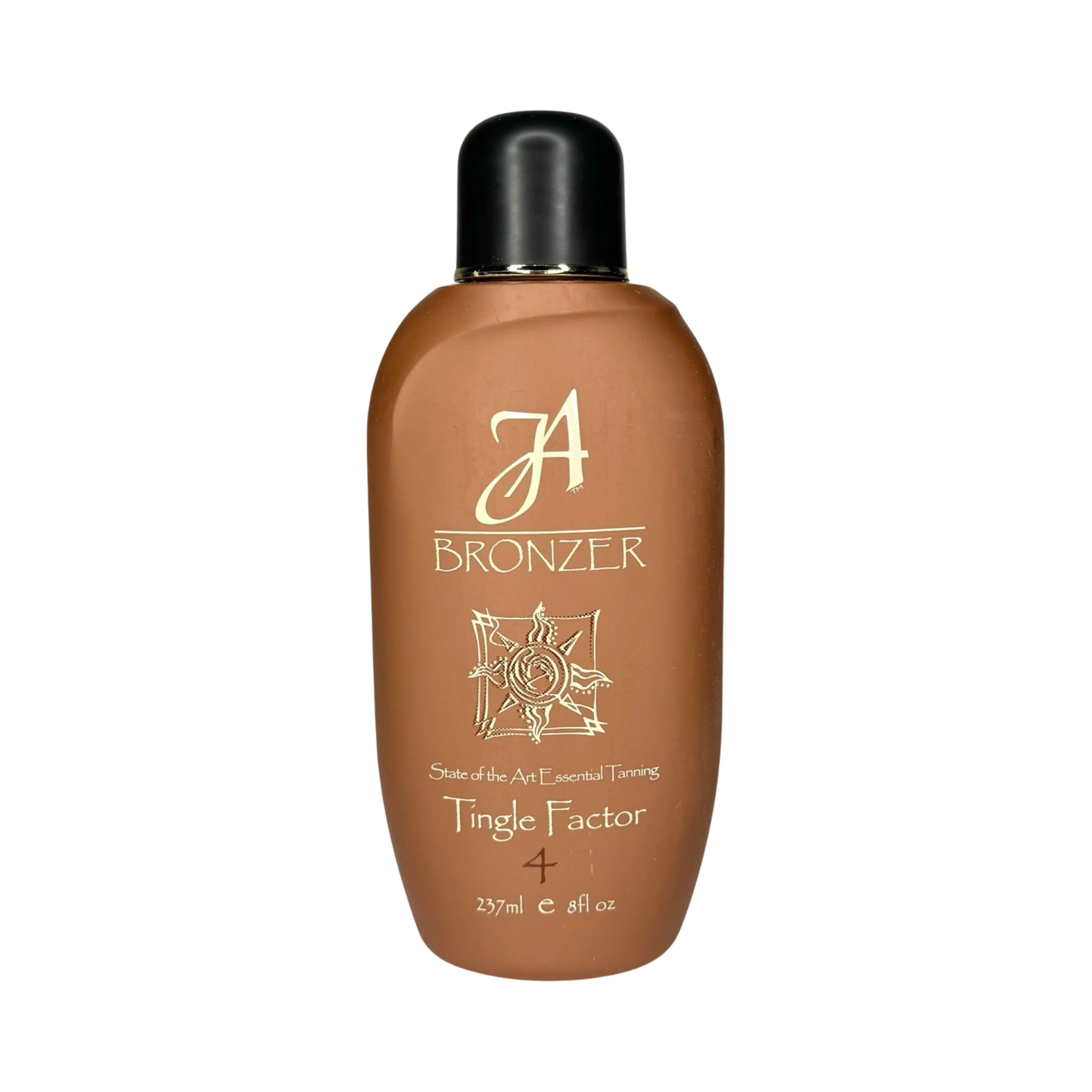 John Abate International Streak-Free Moisturizing Tingle Factor 4 Accelerating Body Bronzer Fast Tan Lotion - New Formula for Advanced Users, Amino Acids, Vitamin B, Benzyl Nicotinate, Deionized Water, 237ml, 24-Month Shelf Life