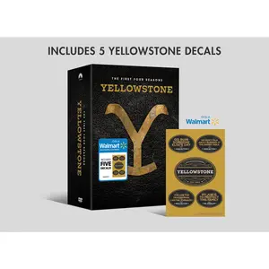 Yellowstone: The First Four Seasons  [DVD Video Disc] Boxed Set