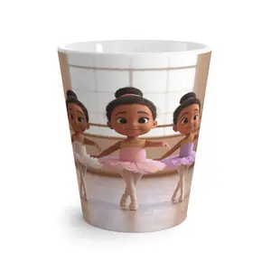 Ballet Class Latte Mug  Perfect Gift for Ballerinas, Dance Lovers, Coffee Enthusiasts, Kids, Cute Home