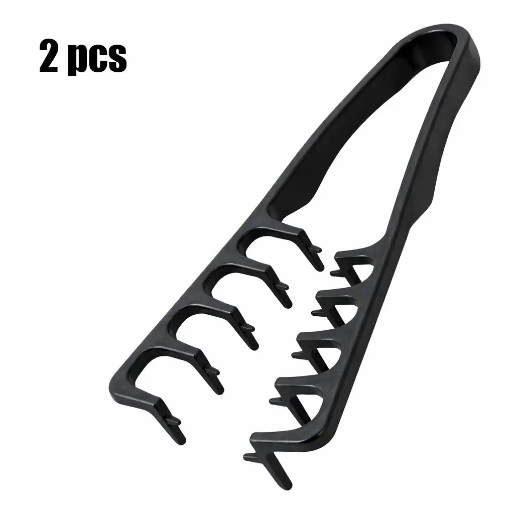 2 Pcs Hair Styling Combs for Men, Portable Plastic Grooming Combs, Hair Volumizer, Volume Texture Slick Back Styles, Daily Travel Office Dorm Use, Styling Tools, Hair Care Styling, Hairdresser Accessories
