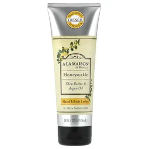 A La Maison de Provence Hand & Body Lotion, Honeysuckle, 8 fl oz (240 ml)