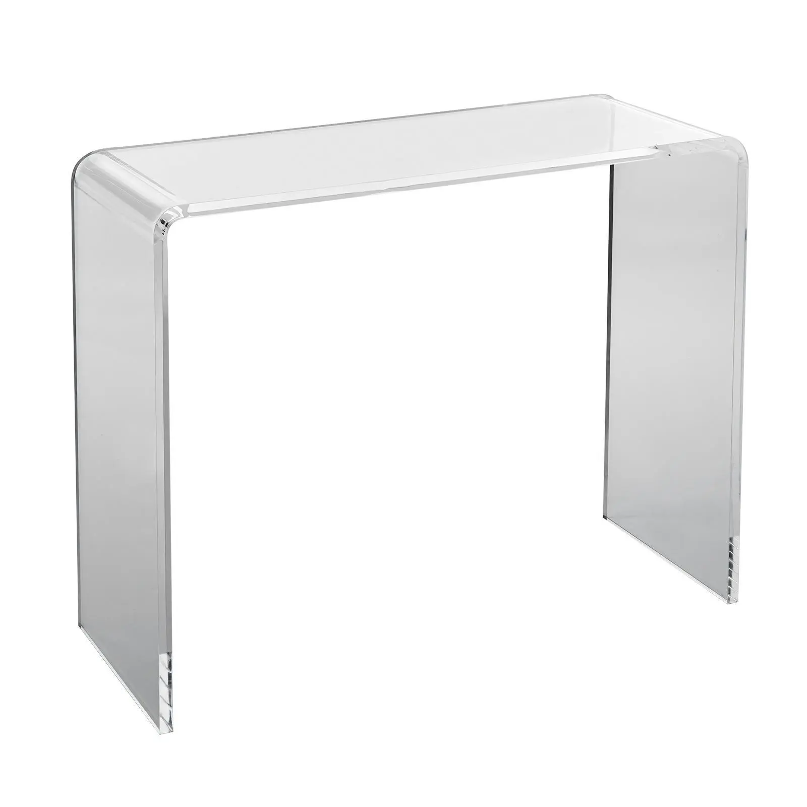 【SummerFinds】VEVOR Acrylic Console Table,  , Clear Acrylic End Table, Transparent Acrylic Side Table 37.95x15x29.13 inch, for Foyer, Living Room, Dining Room