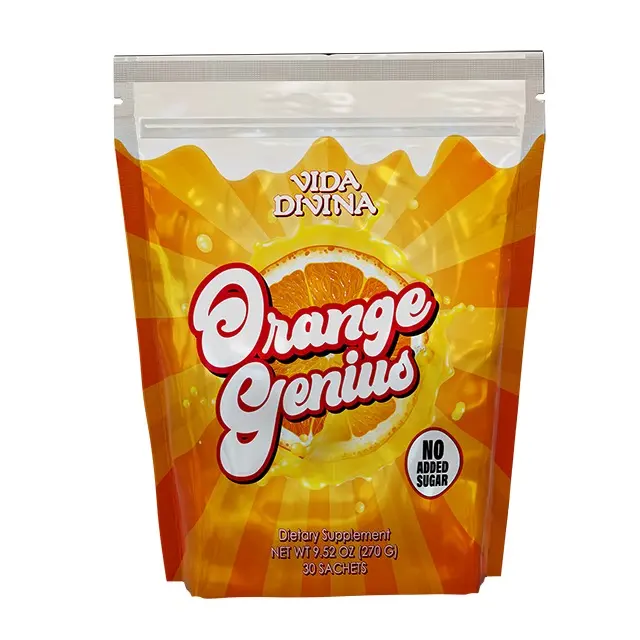 Orange Genius Sports Recovery & Hydration Supplement Drink