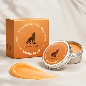 Neuro Balm, Nerve Relief Balm for Neuropathy, Natural Herbal Joint Care Cooling Soothing Massage Cream with Magnesium and Menthol, Joint & Muscle Care Ointment