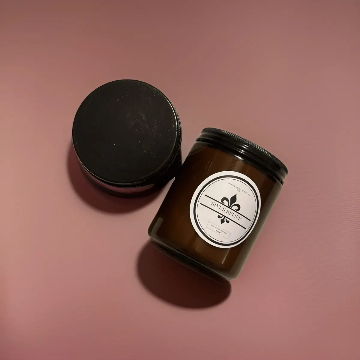 Sinus Relief Aromatherapy Candle