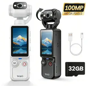 2026 New upgrade Vlogging Camera | Digital Pocket Camera with Focusing, Compact Video Recorder for Photography, Ideal Holiday