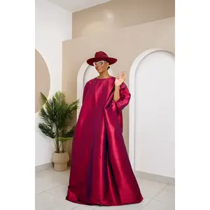 Gbam Micado Caftan – Elegant African-Inspired Maxi Dress