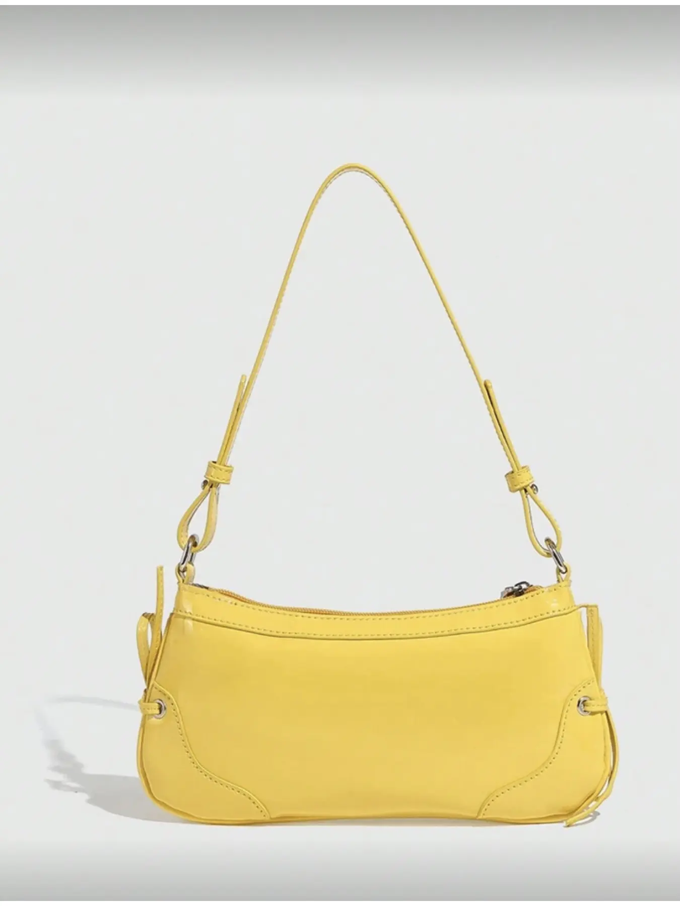 Women PU Leather Handbag Simple Style Daily Commute Shopping Travel Cosmetics Storage Gift for Girlfriend Butter Yellow Tote Bag Casual Crossbody Bags Casual Trendy Purse Fashionable Versatile Purse Shoulder Purse