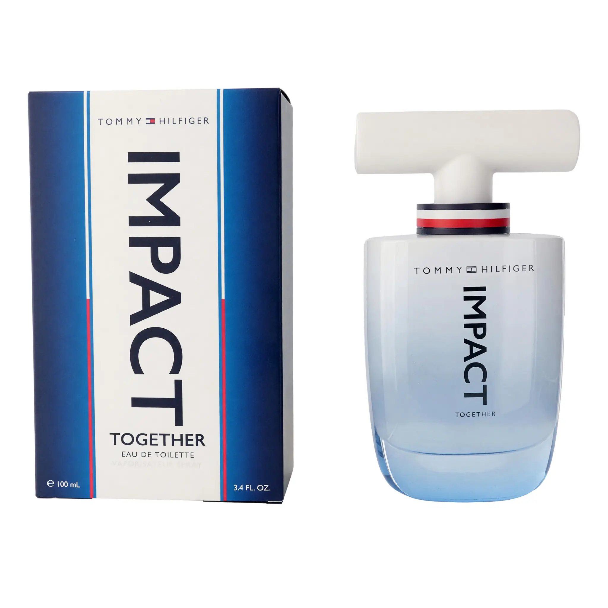 Impact Together by Tommy Hilfiger 3.4 oz EDT Spray for Men, Men's Cologne, Cologne, Gifts For Boyfriend, Spray Bottle, Bergamot Mix, Fresh Citrus, Cypress Men's Fragrance, Cedarwood