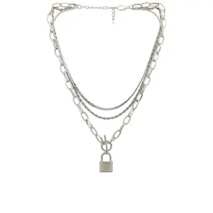 petit moments Stronger Necklace in Silver