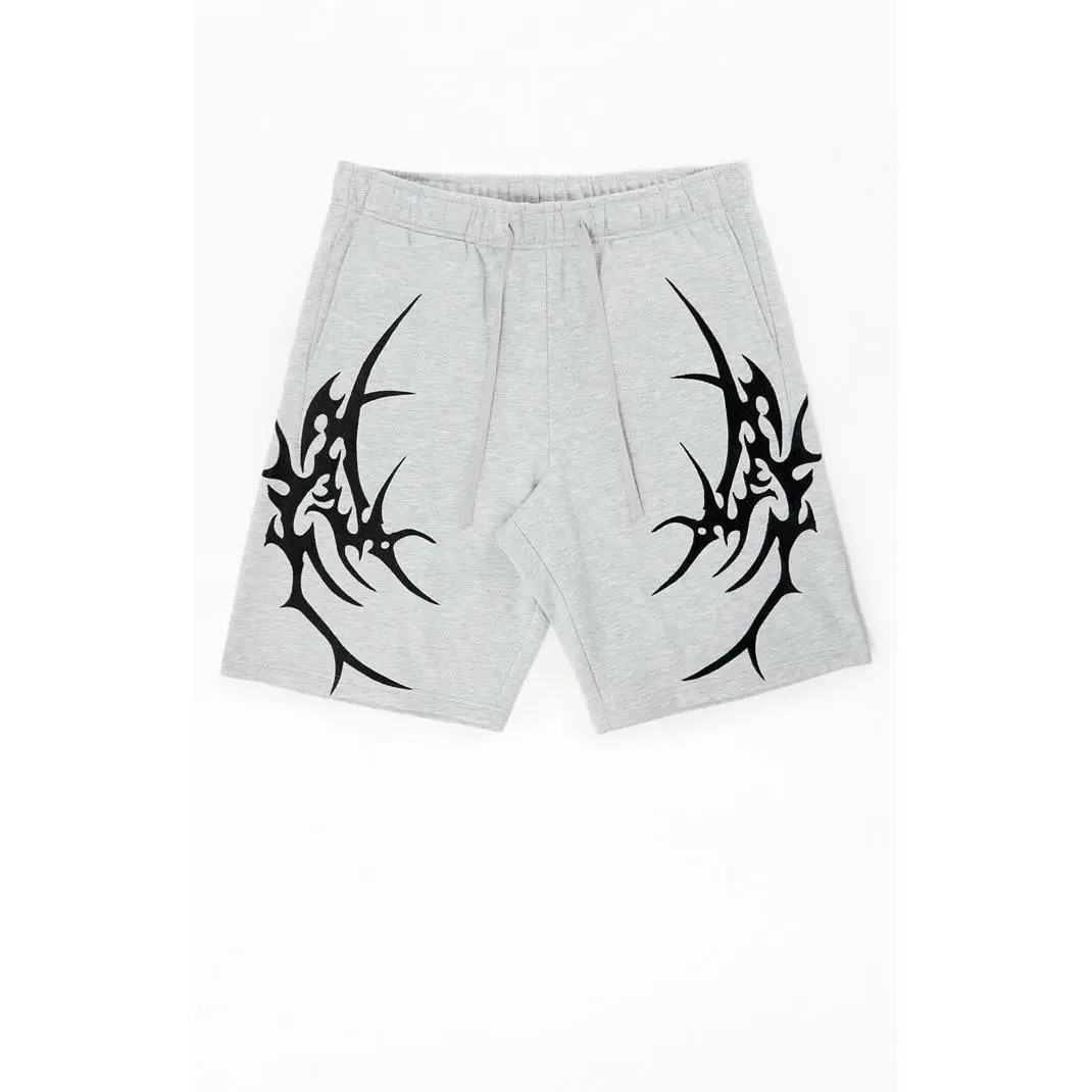Pacsun Men's Warping In Time Fleece Sweat Shorts