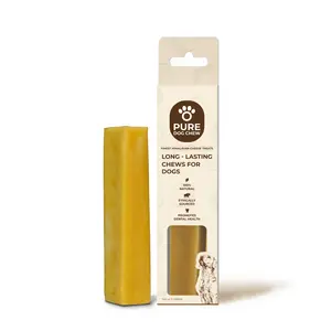 Pure Dog Chew Coconut Yak Cheese Chew 3 oz - Natural Allergy Defense & Immune Health Support for Dogs