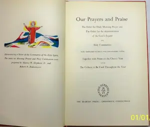 USED-Our Prayers and Praise by Jr. Massey H. Shepherd (Hardcover)
