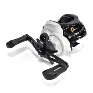 Ultra-lightweight Baitcasting Reel with Magnetic Brake System, 7.2:1 Gear Ratio, 18+1 Bearings, 22.05 Lbs Max Drag, Aluminum Alloy Construction, Left/right Hand Use - Suitable for Saltwater and Freshwater Bass/flathead Fishing