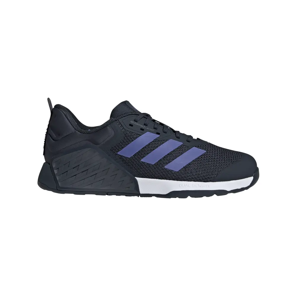 adidas Mens Dropset 3 Weightlifting Sneakers Shoes - Black, Blue adidas Mens Dropset 3 Weightlifting Sneakers Shoes - Black, Blue