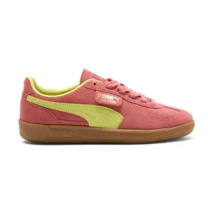 PUMA Womens Palermo Lace Up Sneakers Shoes Casual - Pink