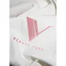 Technician Apron - White & Pink