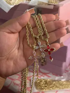 Velvet cross
