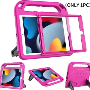 for iPad Case Lightweight Handheld Tablet Cover with Screen Protector, Durable Handle Stand Protective Cover, Tablet Casing