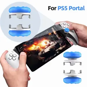 Gaming Joystick Extenders 1 High-Rise 1 Mid-Rise Caps Non-Slip Protective for PS5 Portal Remote Player