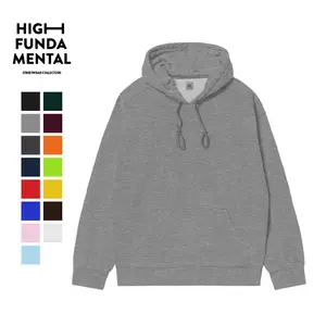 HILL SPORTSWEAR Men's Plain Plain Pullover Hoodie Casual 2 Kangaroo Pockets Active Fleece Sweatshirt Unisex Casual Cotton Polyester (S to 5XL)