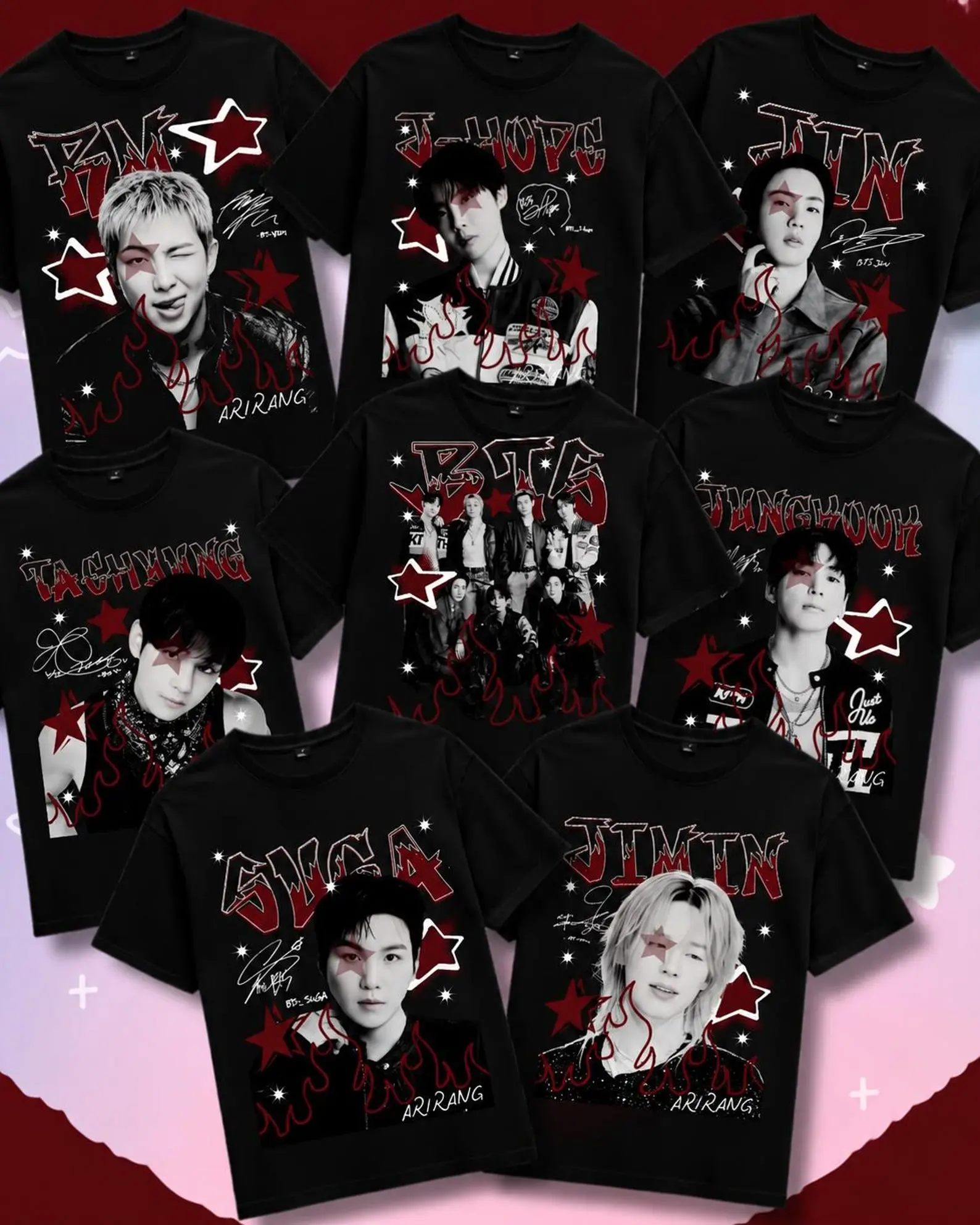 Arirang Tour 2026 Member Custom Comfort Colors T-Shirt