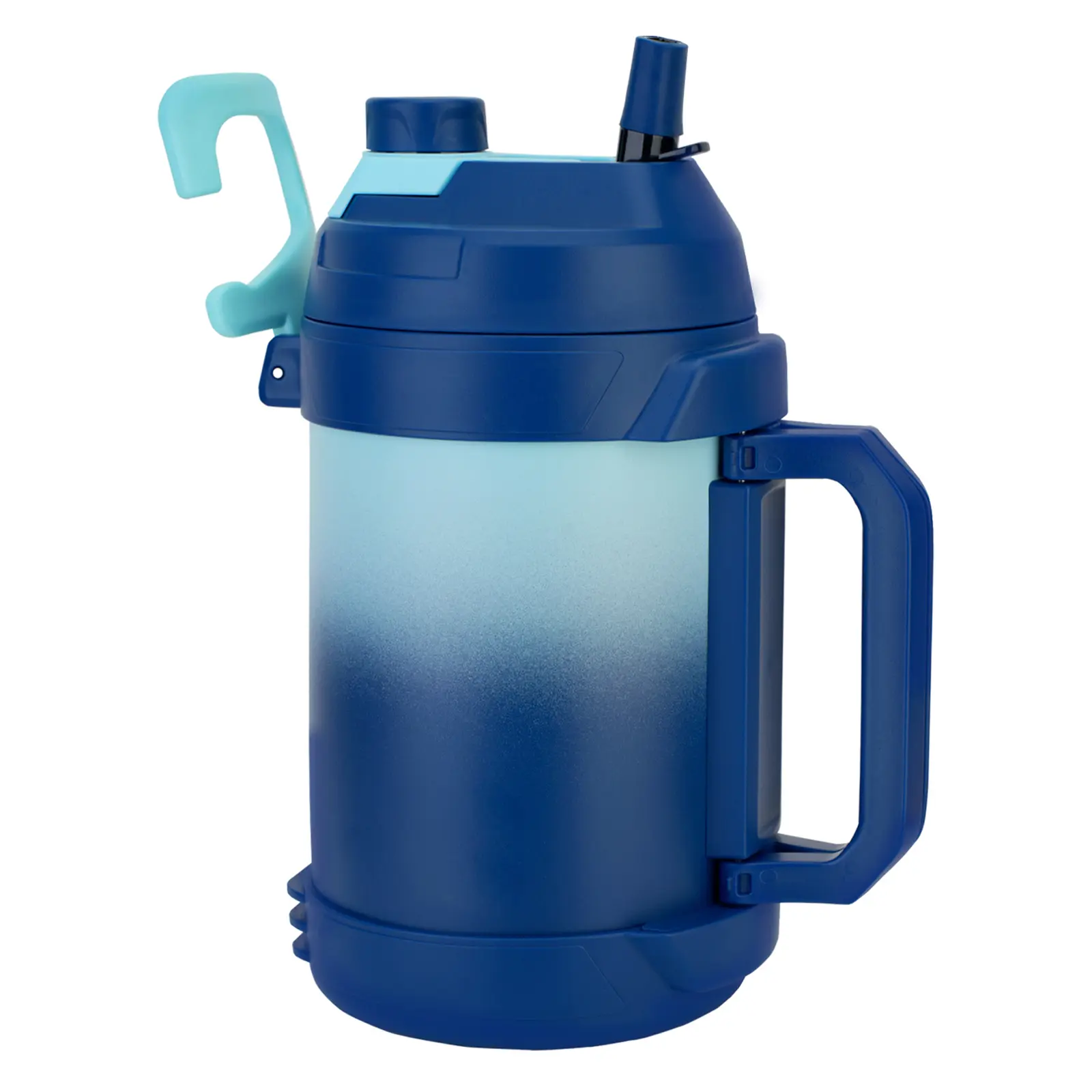 【Hydraful】Classic Insulated Stainless Steel Gallon Bottle Flask - 128 oz (2000+ ml), Triple Wall Vacuum, Heat-Resistant, Anti-Scalding, Explosion-Proof, Sweat-Proof, Keeps Cold Above 48 Hrs, Hand Wash Only, for Gym, Hiking