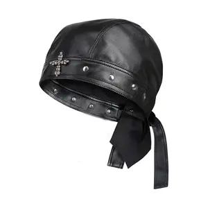 Bandana Cross Pirate Men Women Sun Protection Skull Cycling Cap Summer Hat Adjustable Sports Headband for Women and Men