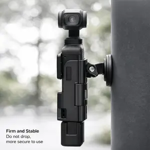 For Dji Osmo Pocket 3 Magnetic Mount Adapter, Portable Expansion Frame Cold Shoe Magnet Base, Quick Release Shockproof Protection Case, Accessories