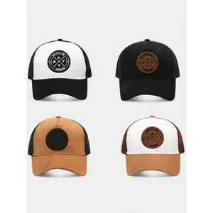 Men’s Fashion Baseball Cap with Hot King, Breathable Mesh Design, Polyester Fabric for All-Season Casual Outdoor Wear