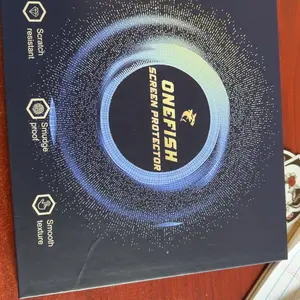 One Fish Privacy Screen Protector Tempered Glass Shockproof Phone Protective Film For Samsung, iPhone,Crystal Clear,  Proof Phone Screen Protector Privacy Screen Protector Protective Phone Accessori.