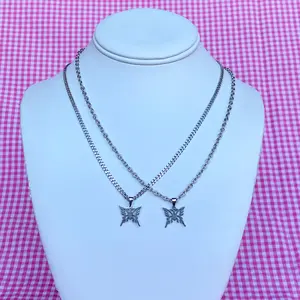 Mini Tribal Butterfly Necklace